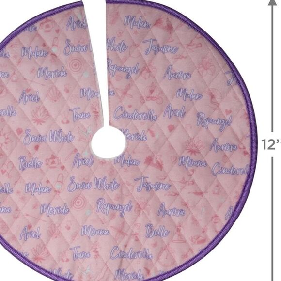 Hallmark Keepsake Disney Princess Mini Tree Topper and Skirt Set NWT - Picture 4 of 8